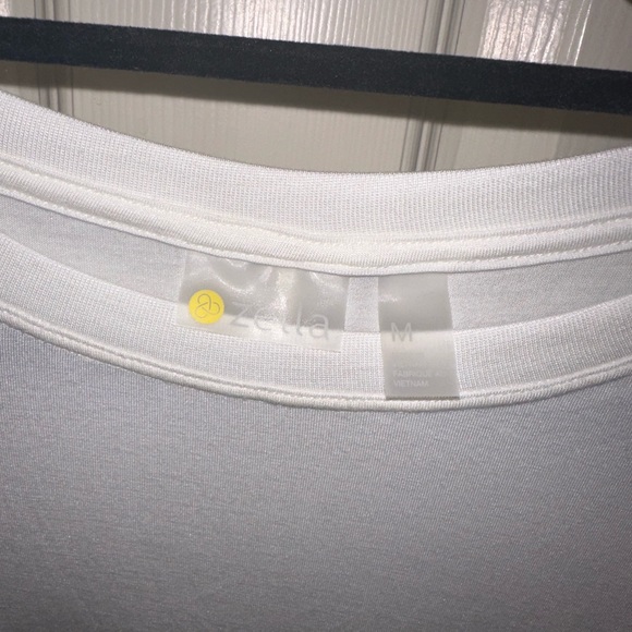 NWT Zella All Day Long Sleeve Twist Front Shirt size M - Picture 4 of 7